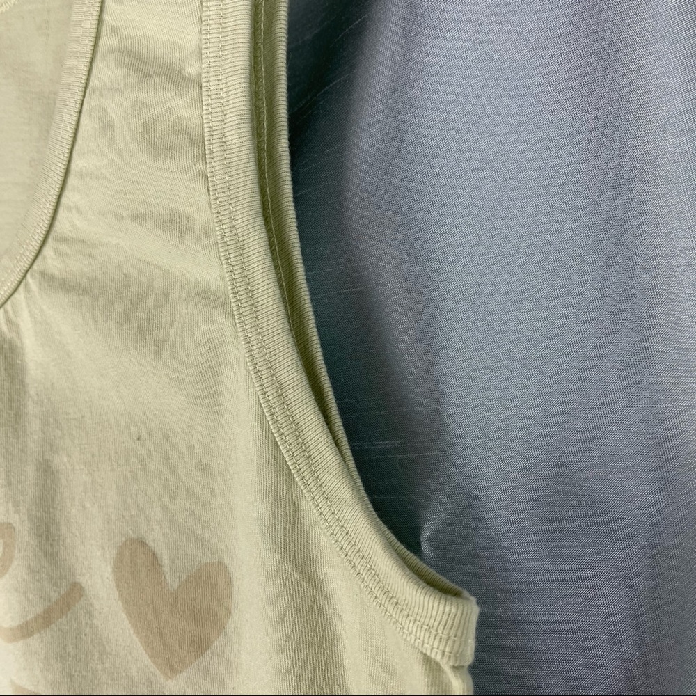 Love your melon tank top pastel green scoop neck tank - Picture 5 of 7